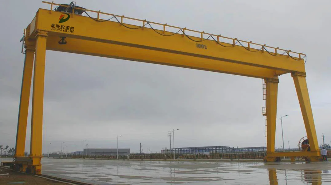 Factory Supply RTG Mobile Container Gantry Crane with Electric Power 2ton 4ton 10ton 50ton movable rail mounted gantry crane