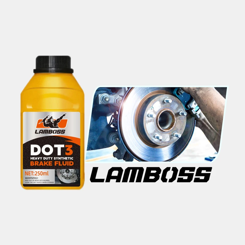 LAMBOSS Brand Functional Fluids Premium Vehicle Synthetic Brake System Fluid