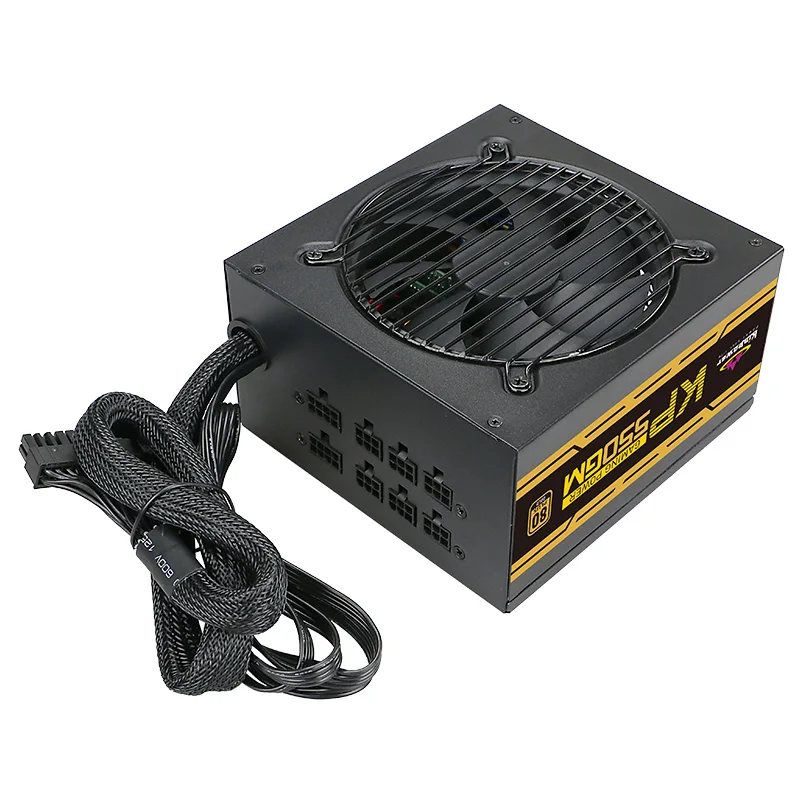 Factory high quality 220V atx pc power supply semi-modular 650W 750W apfc 80 plus psu for desktop with CE RoHs FCC certification