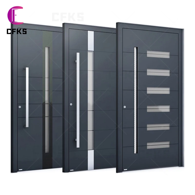 China Factory Turkish Armored Home Bulletproof Waterproof Door Modern Entrance Front Metal Exterior Security Steel Doors