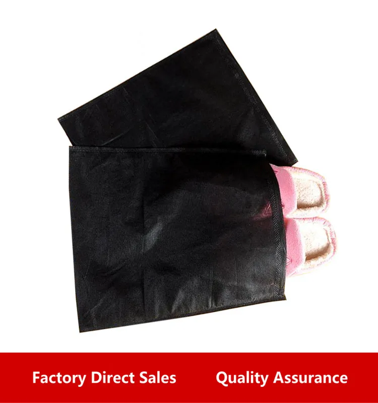Luxury Business Personalised bamboo Fiber nonwoven Drawstring Packing/Shoe Dust Bag