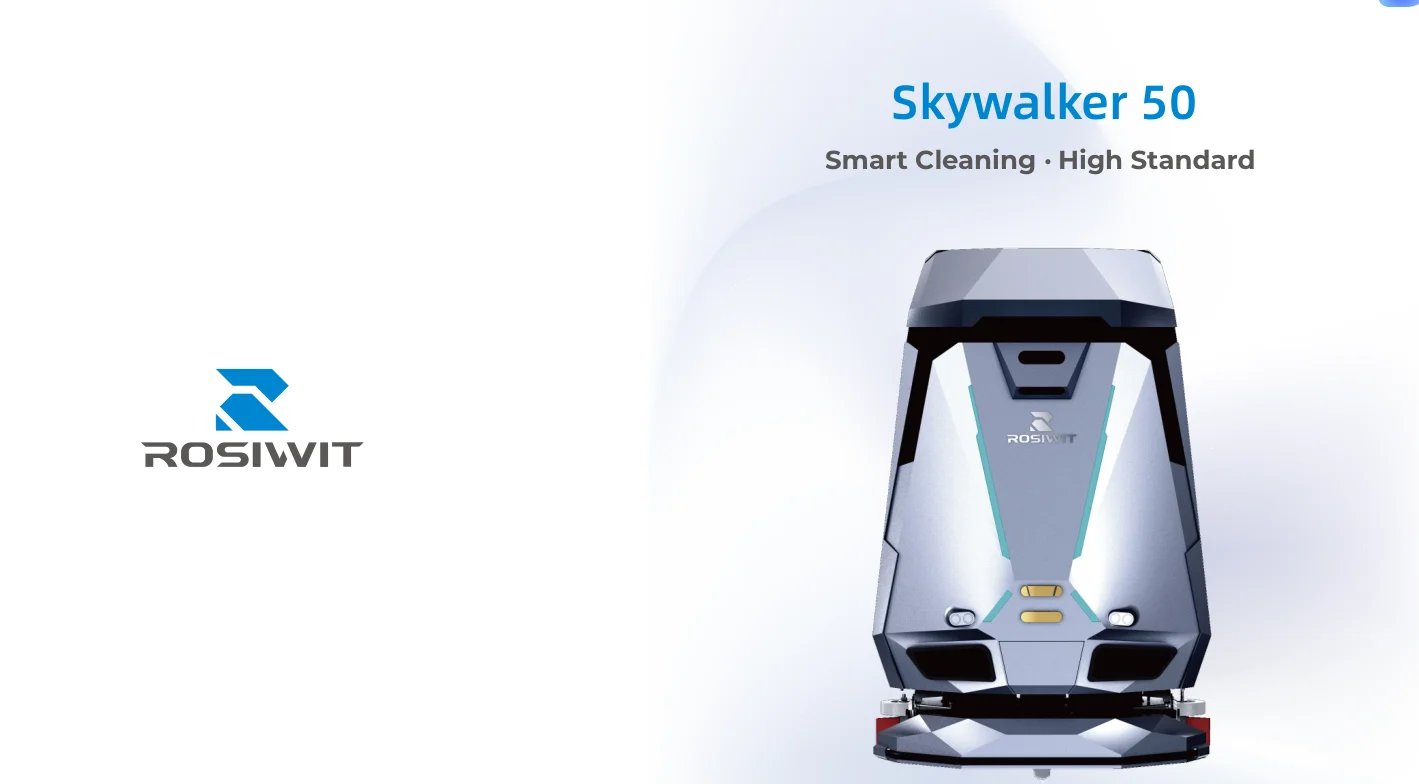 2024Skywalker 50 intelligent robot industrial commercial cleaning robot automatic cleaning, cleaning and suction robot