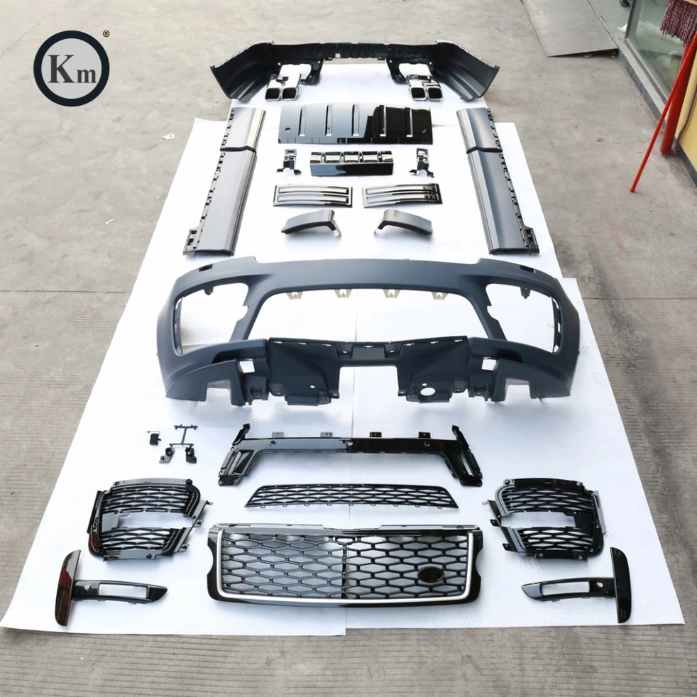 High quality RR range-rover vogue 2013-2017 PP material SVO style body kits car bumper auto spare parts facelift