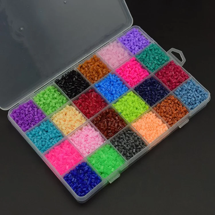Factory directly sale kids diy hama beads 2.6mm mini perler fuse beads