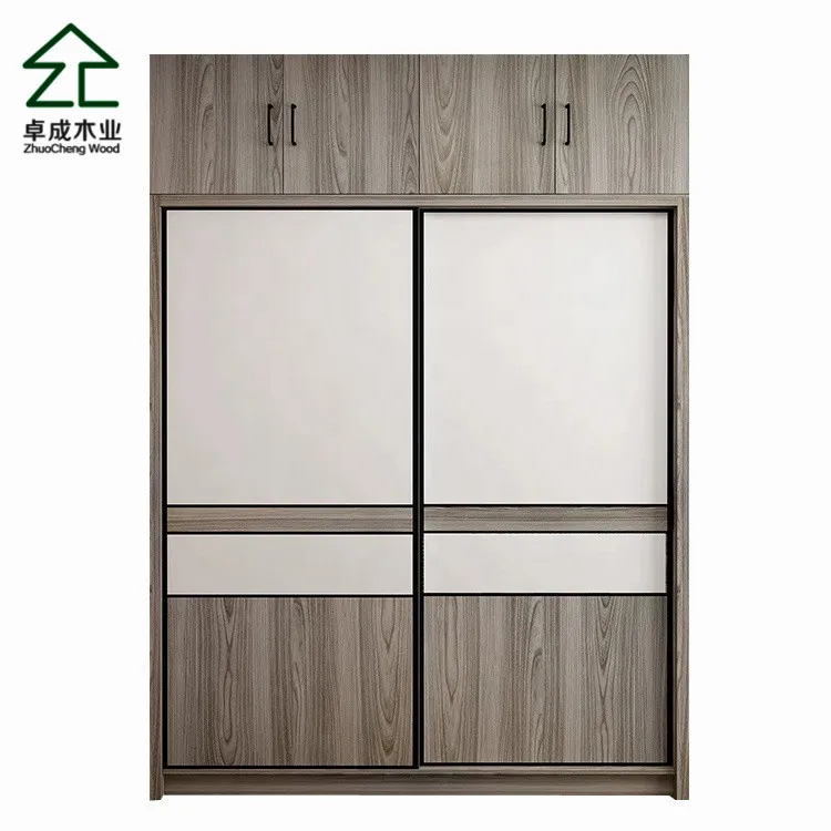 2 Door Wooden Almirah Designs Wardrobe Interior Design Hdf Bedroom 3 Modern Furniture Designer Dressing Table Room