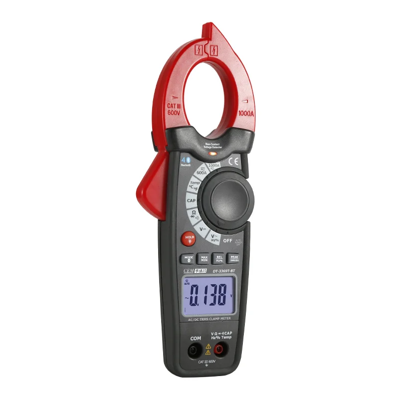 Dt-3369t-bt Высокоточный постоянного и переменного тока true RMS Многофункциональный Цифровые токоизмерительные