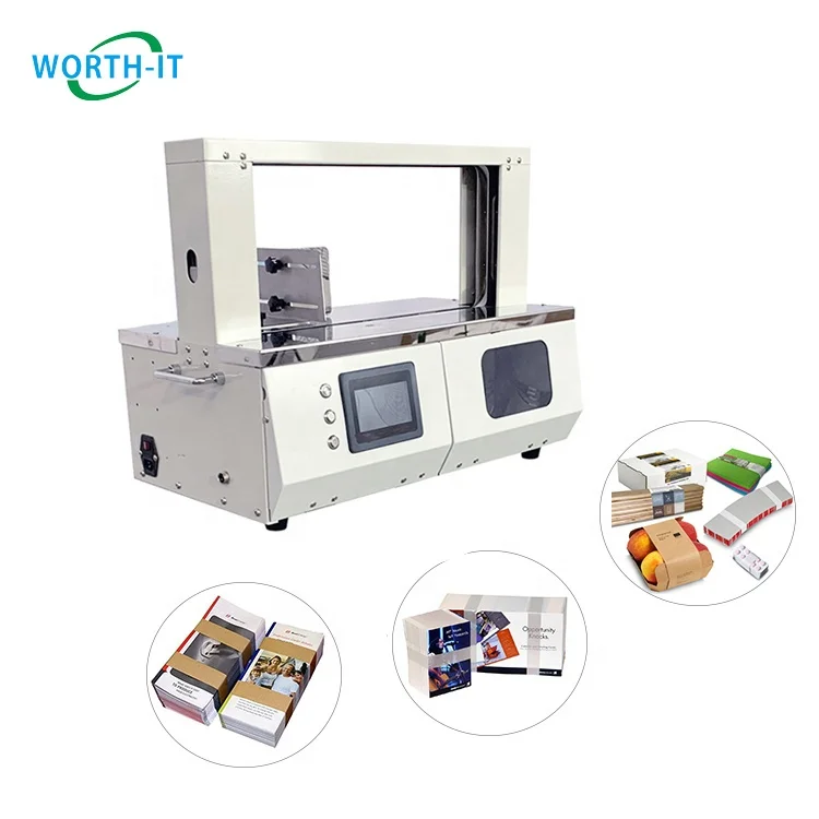 Banding  bundling wrapping machine can working with products line