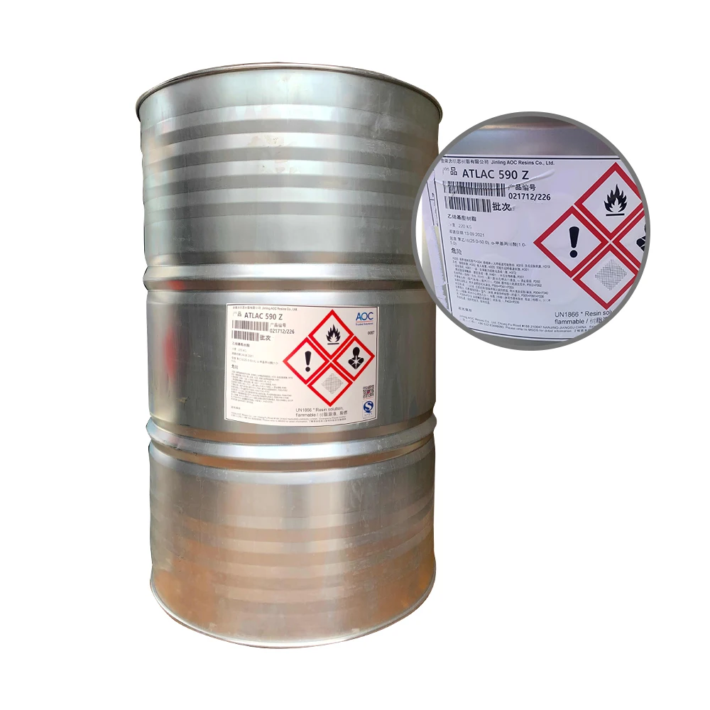 AOC Atlac 590Z Novolac эпоксидная виниловая Эфирная Смола на основе виниловых эфирных кислот