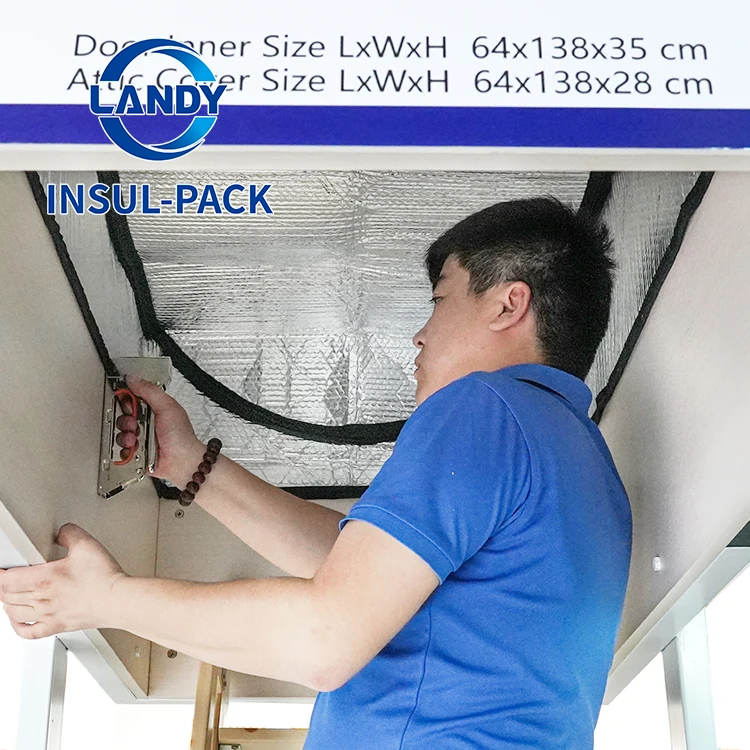 Summer Attic Entry Thermal Barrier Attic Stair Insulator Tent Cover