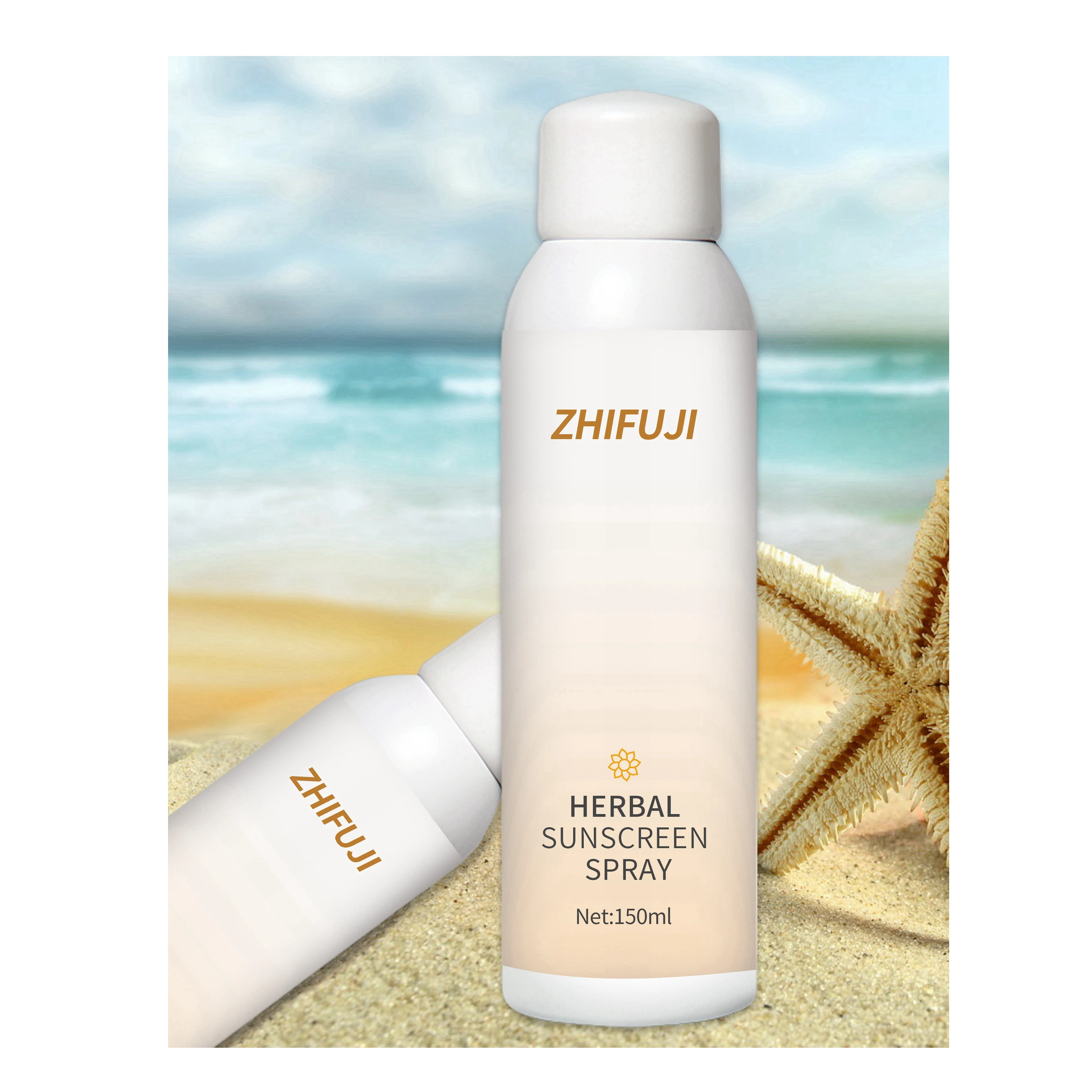 FREE Sample private label custom brand lightening protecting SPF sunscreen spray