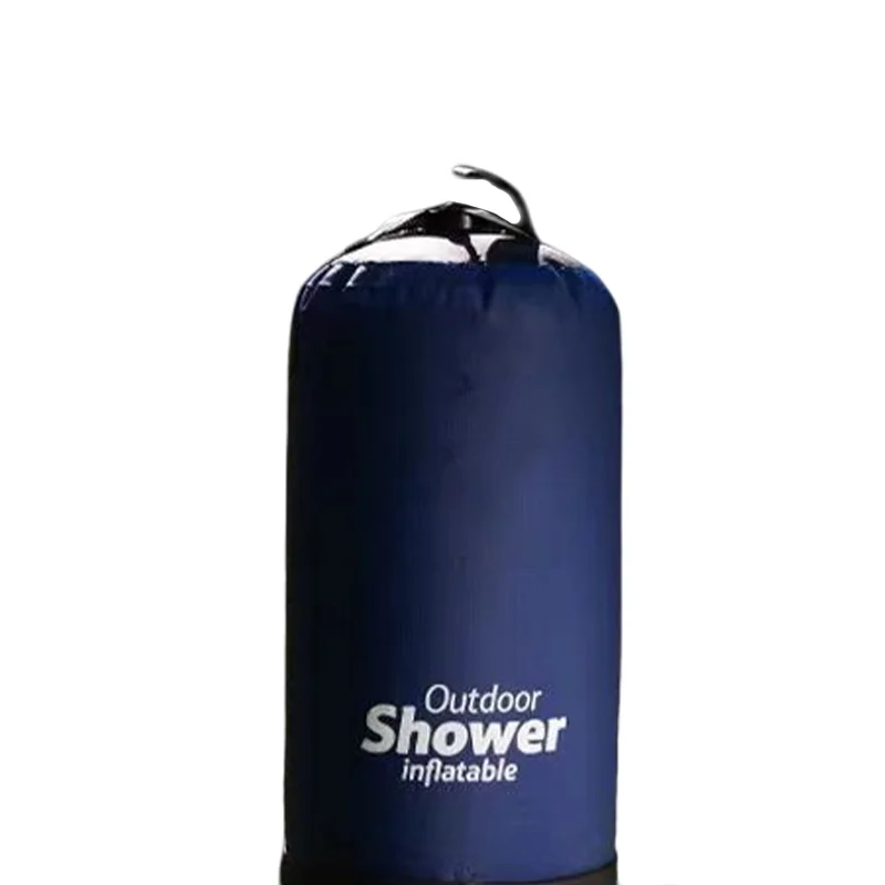 11L Portable Water Storage Bag Foot Pump Shower Nozzle Shower Outdoor Pressure Pump Camping Shower Bag