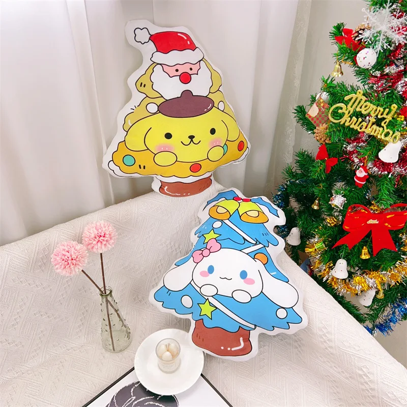 Cute Japanese Anime Cartoon Headrest Kulomi Kulomi Computer Seat Headrest Car Decoration Plush Pillows Peluches Gifts For Girl