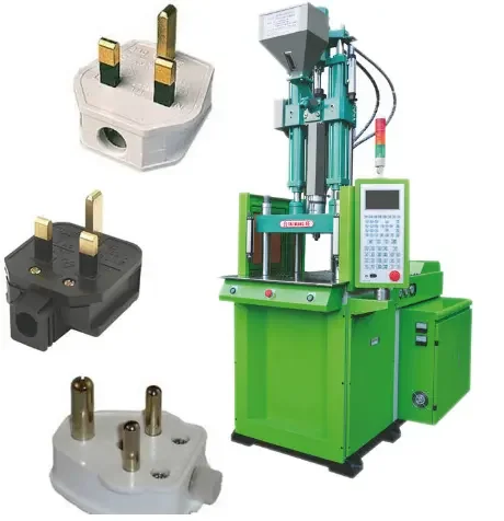 PVC PE ABS PP small plastic vertical injection molding machine for type c micro USB A connectors usb data cable chargers