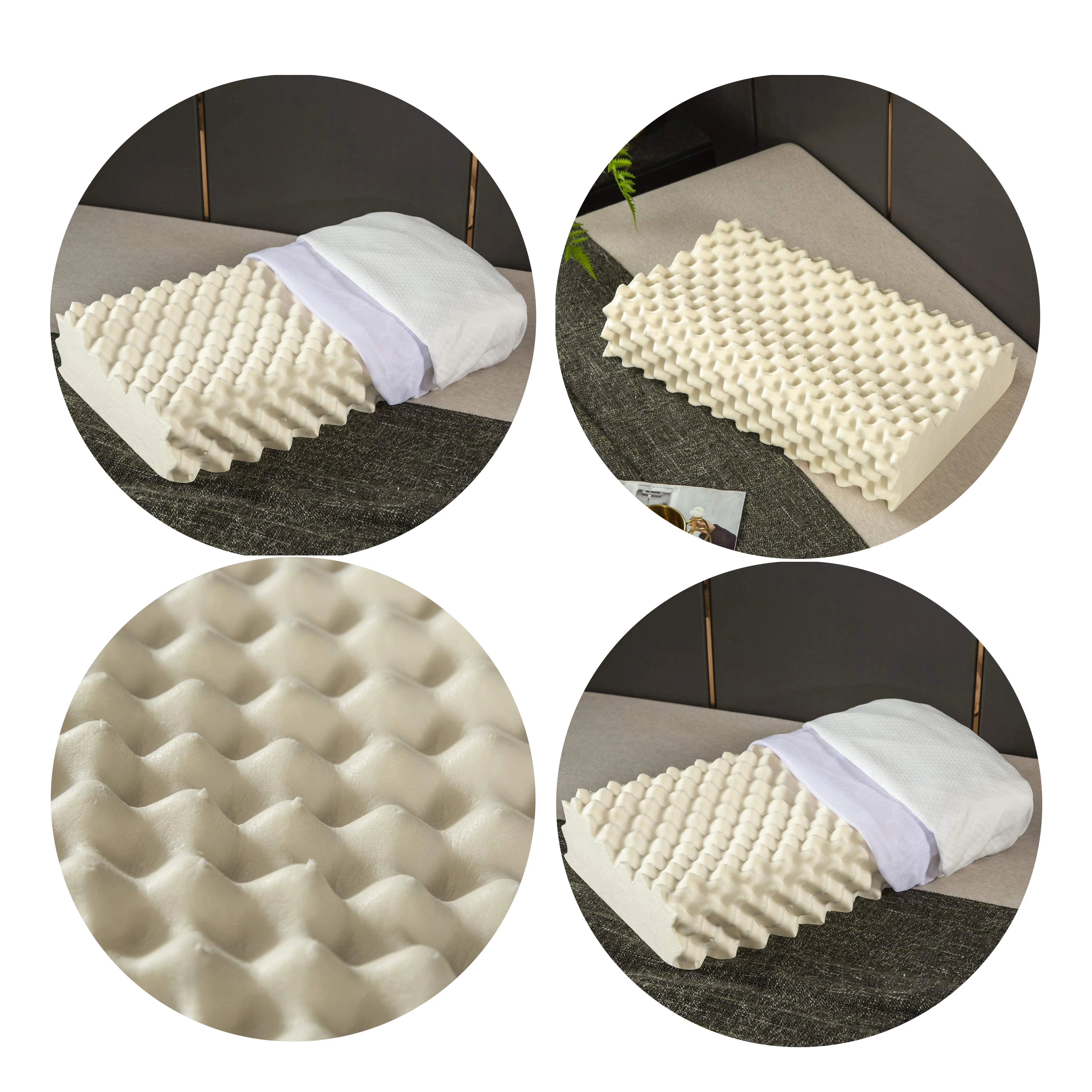 natural Latex massage Pillow