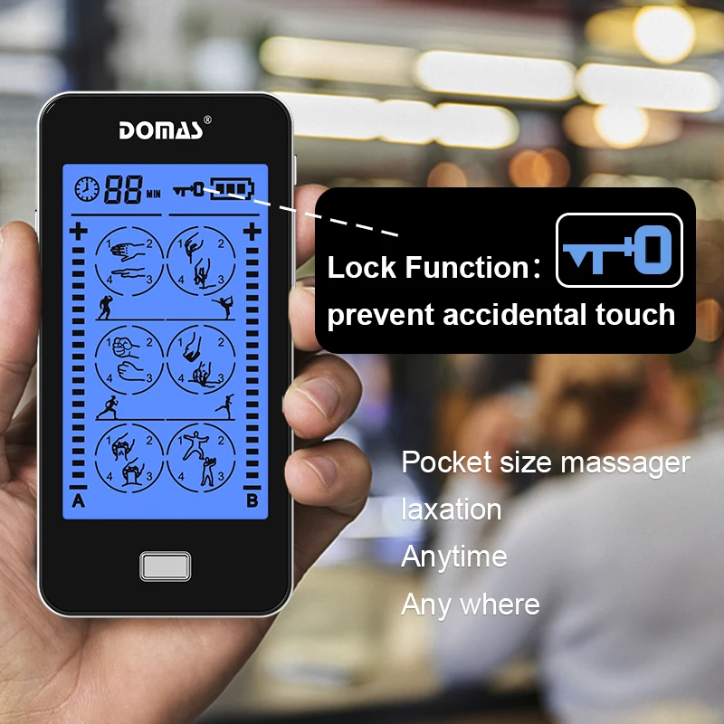 Factory Customized Muscle Stimulation Relax Lumbar Back Period Pain Relief Physiotherapy Tens Machine