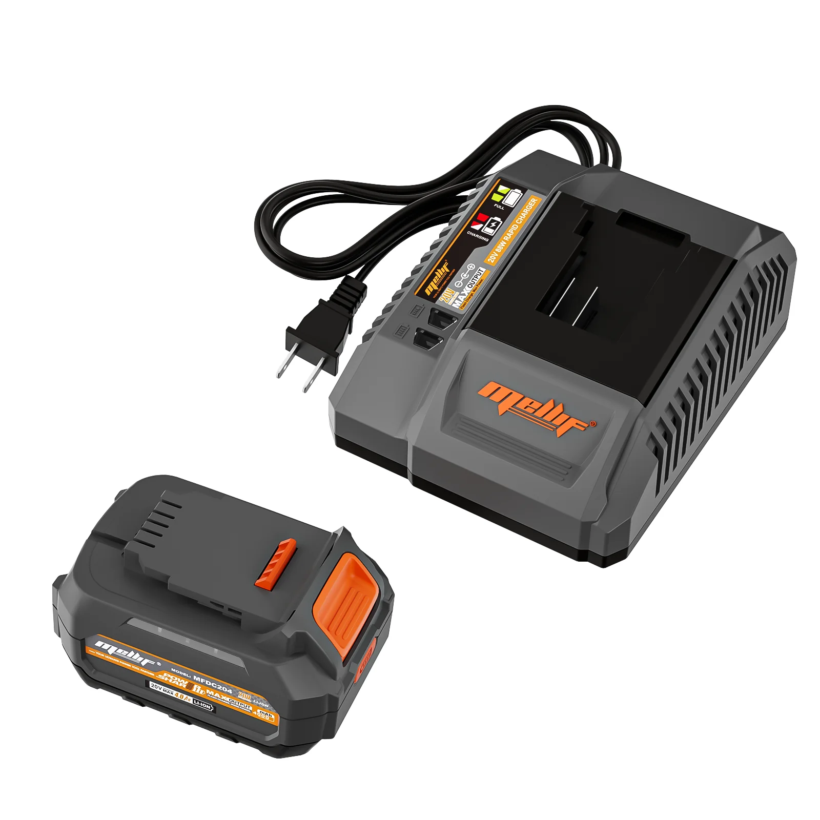 Li-ion аккумулятор и зарядное устройство, 20 В