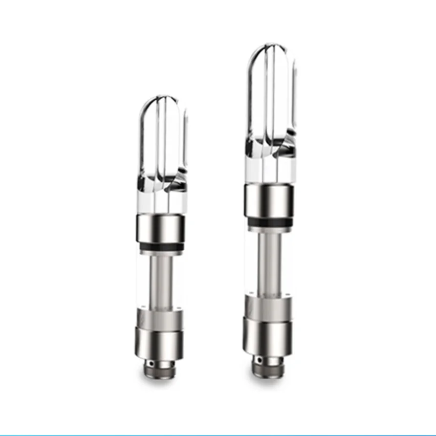 OEM 100MOQ 0,5 мл 1 мл металлическая керамическая электронная сигарета CBD картридж для вейпа испаритель затяжки электронная сигарета аксессуары 510 резьба