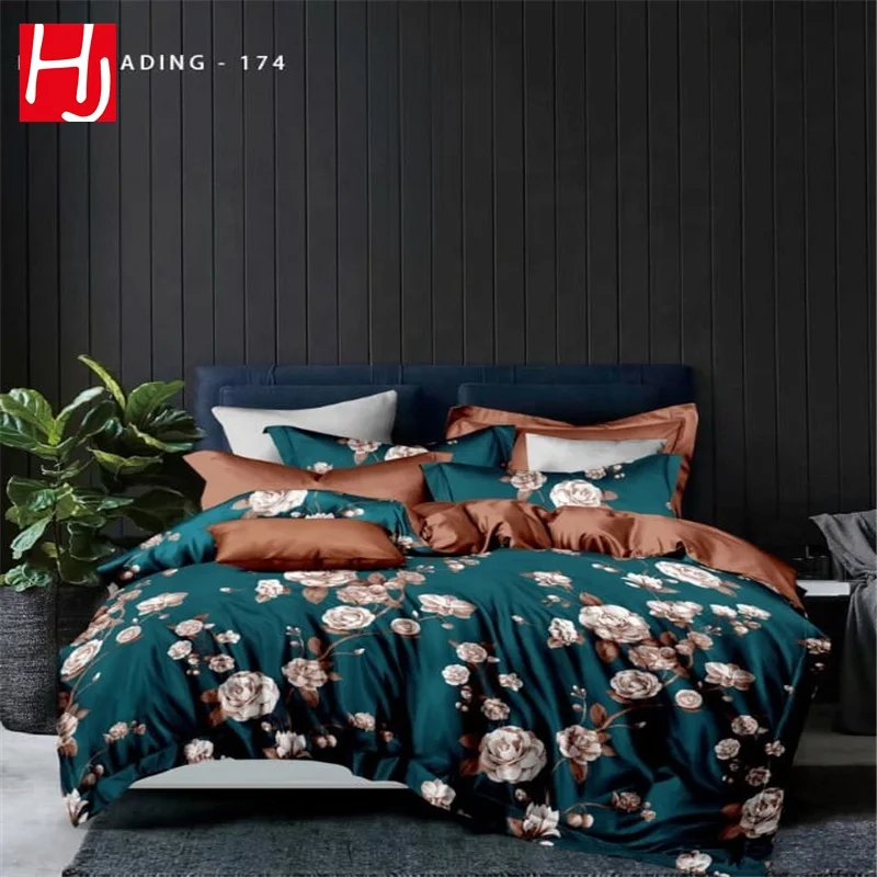 100 Polyester Micro Twill Fabric for Disperse Printed African Bed Sheet Sets