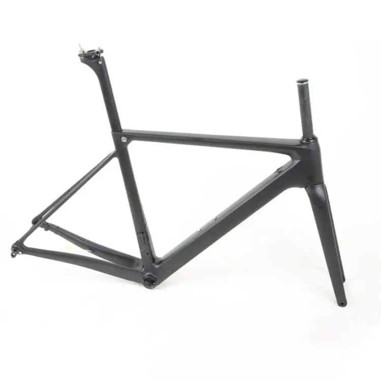 Carbon fiber 700C disc brake road bicycle frame carbon fiber frame T800 front fork tube