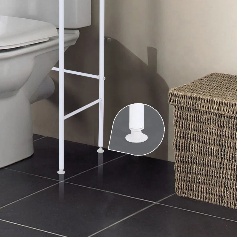 2024 Hot Sale Bathroom Rack Toilet Shelf Over Washing Machine Storage Rack
