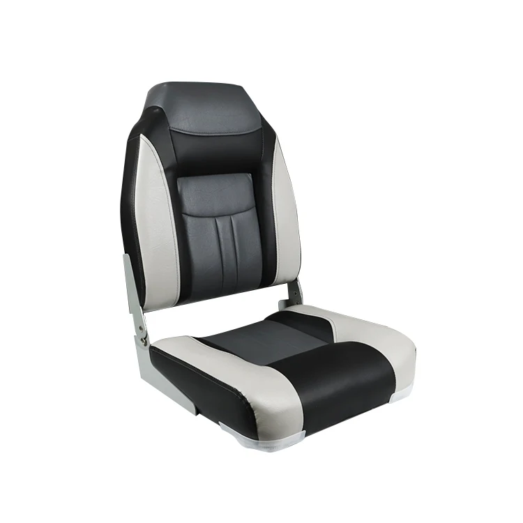 Wholesale Customized Deluxe Folding Boat Seats Marine High Back Swivel Jet Boat Seats for Bass Boats