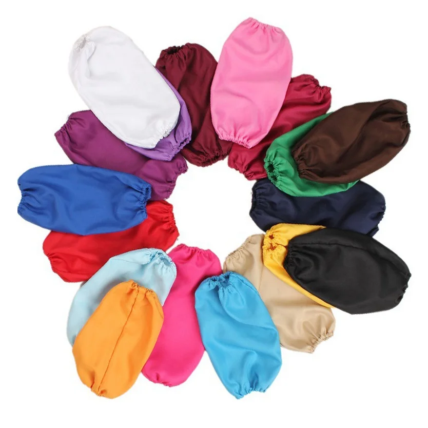 wholesale Plain Arm Sleeves Covers polyester Oversleeve Sleevelet Cleaning Protective Kitchen Tool