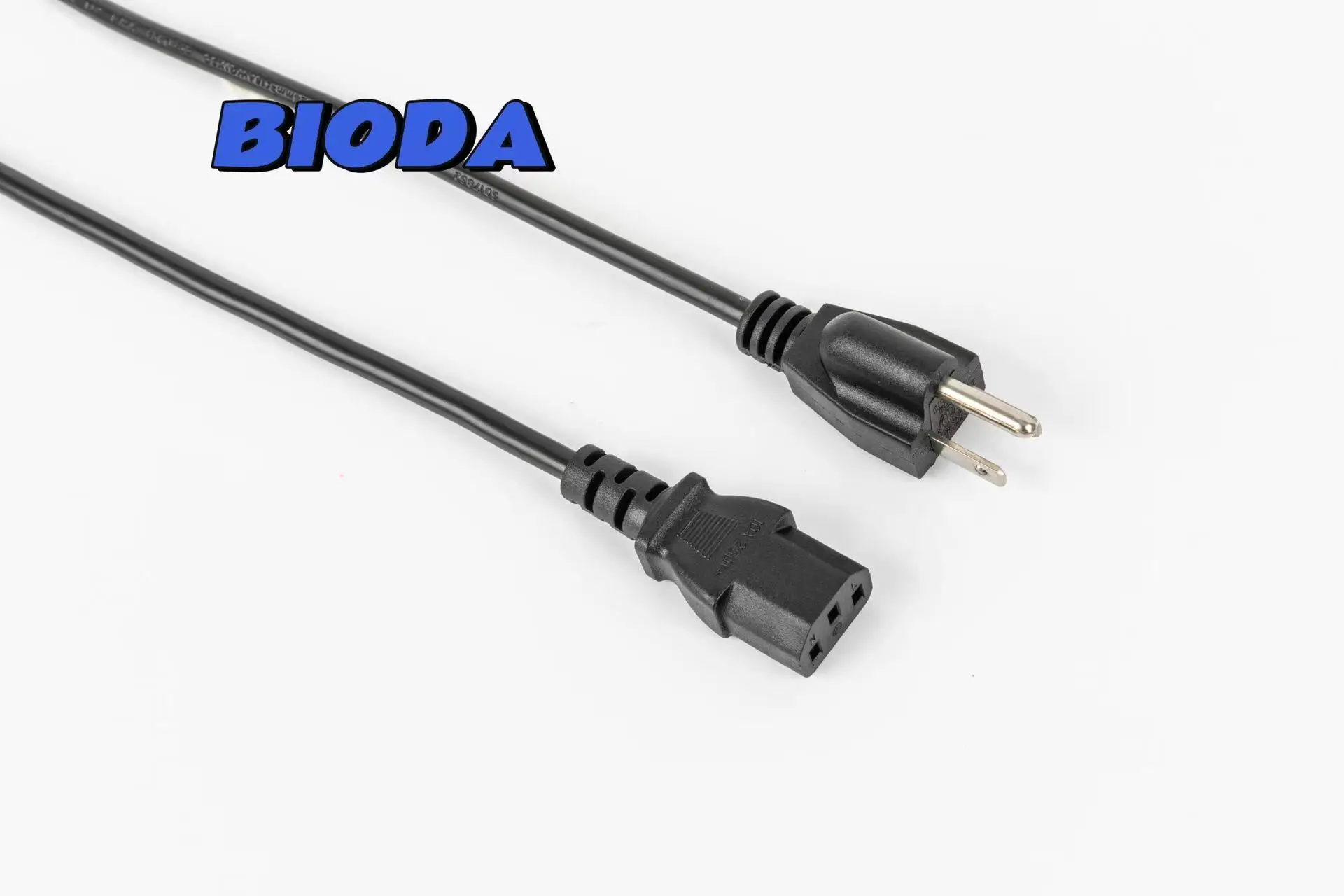 NEMA 5-15P to IEC C13 15A 14AWG Heavy Duty Computer Power Cord