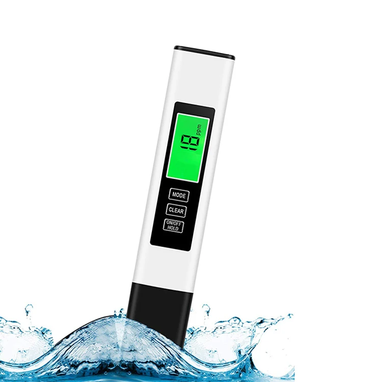 Digital 3 in 1 TDS Meter Ec Temperature Meter with Backlight for Water Quality Testing