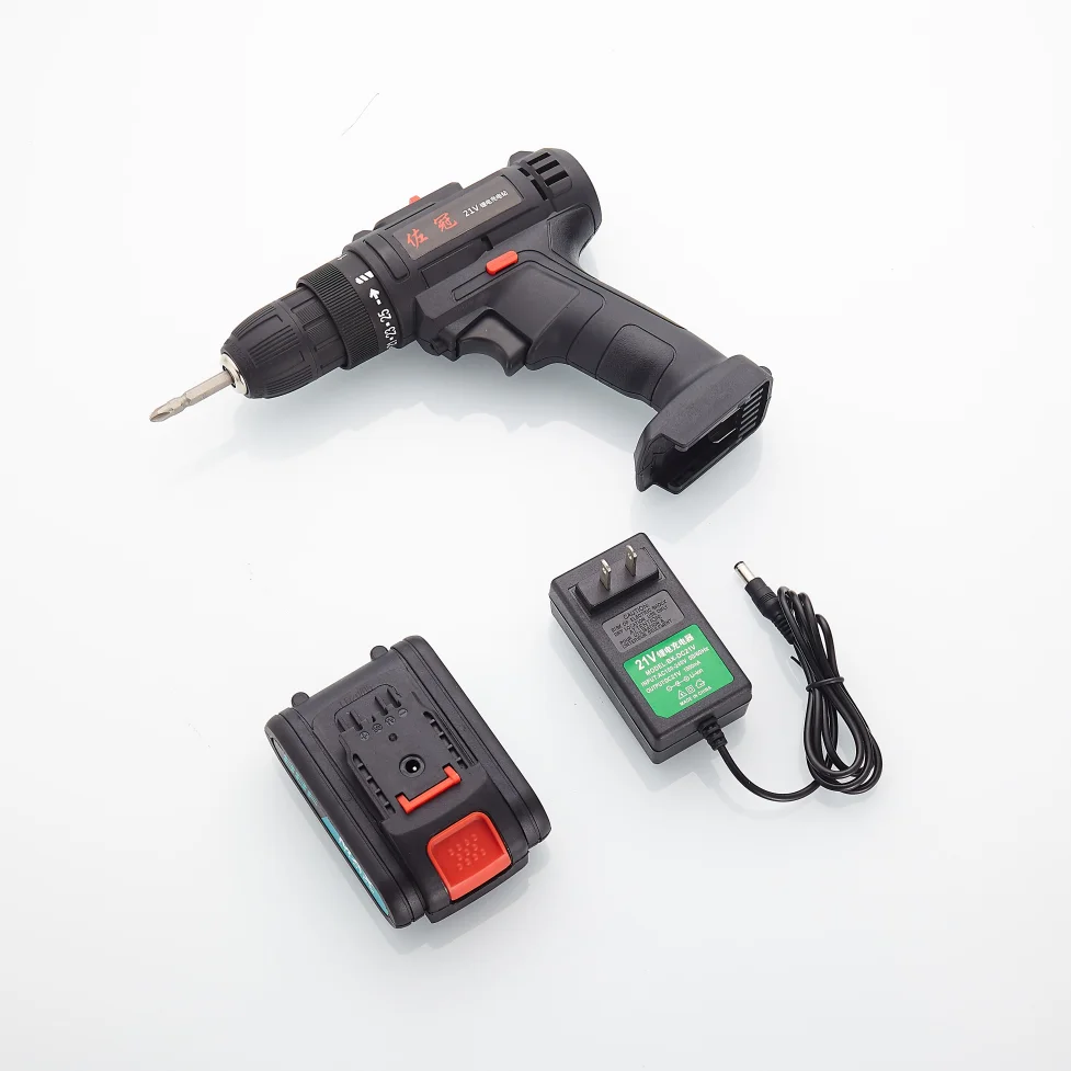 Home Use Rechargeable Hand Electric Drill 21V Household Lithium Electric Charging Drill Electric Hand Drill