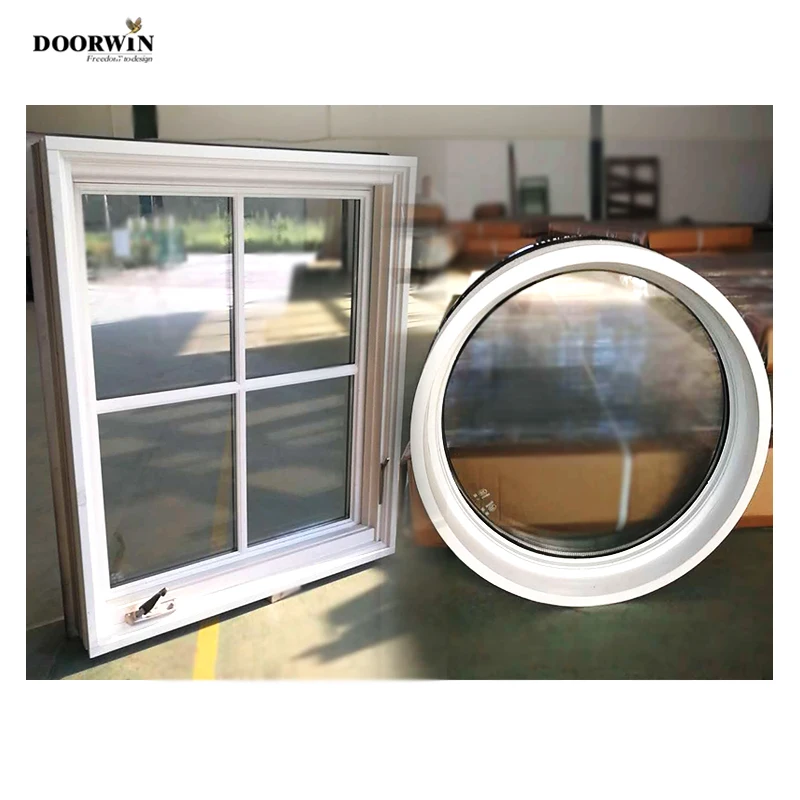 Factory direct selling decorative grill design handle crank open large glass windows