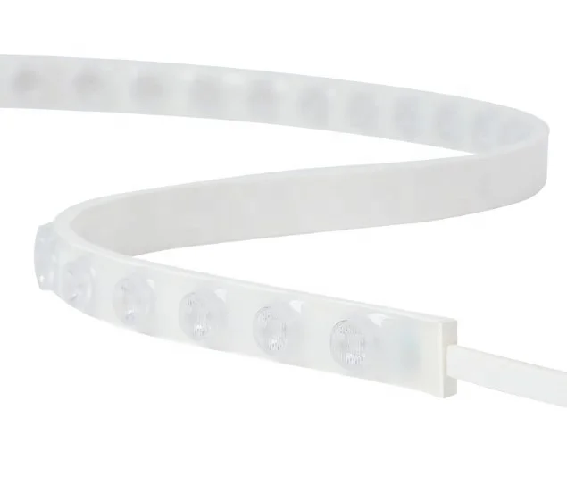 Водонепроницаемая светодиодная линза серии Dc24v Smd2835 42 светодиодов Ip67 смарт-лента гибкая настенная шайба