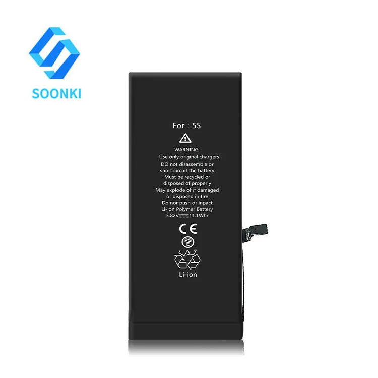 Battery discharge for iphone 5s battery standard capacity for iphone 5s battery for iphone 5s digital battarie