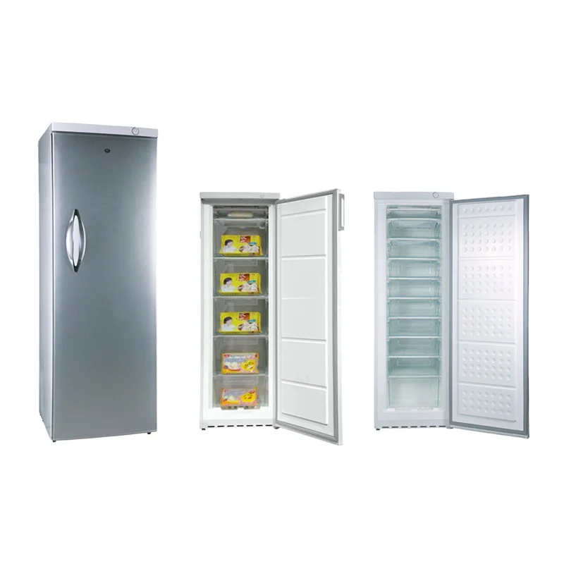 Вертикальная морозильная камера 310L с 10 ящиками, вертикальная глубокая морозильная камера с выдвижным ящиком