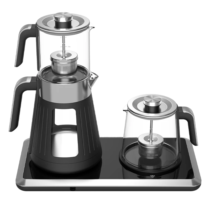 Hotsy Teapot Stainless Steel Pots 3.4L Glass High Quality Digital Kettle Tea Maker Machine Automatic