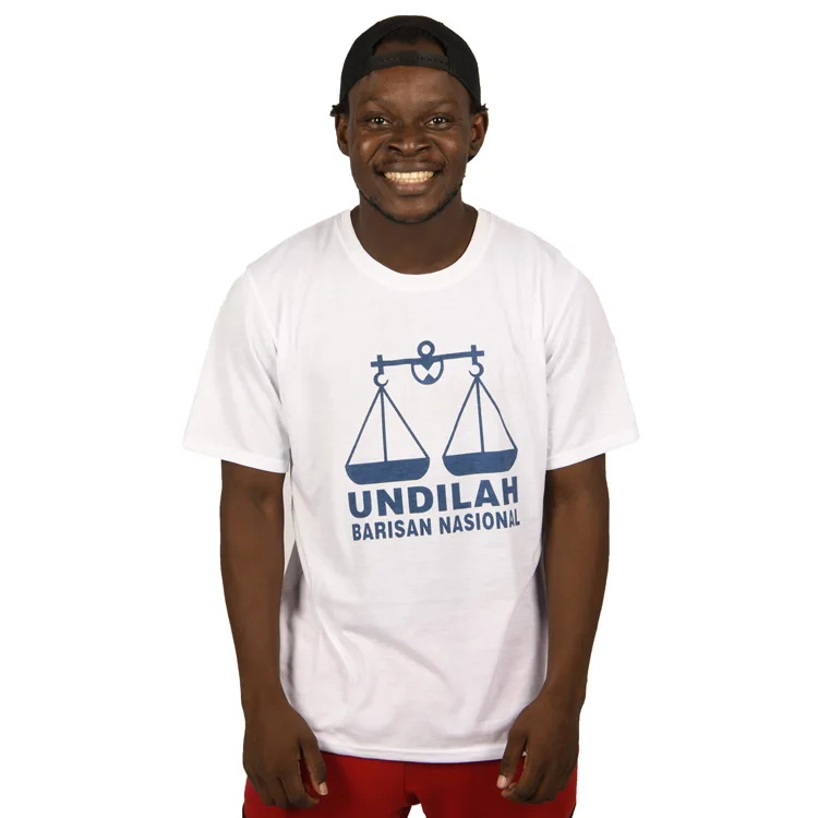 Custom wholesale promotional Political cheap election campaign t shirts with heat transfer printing