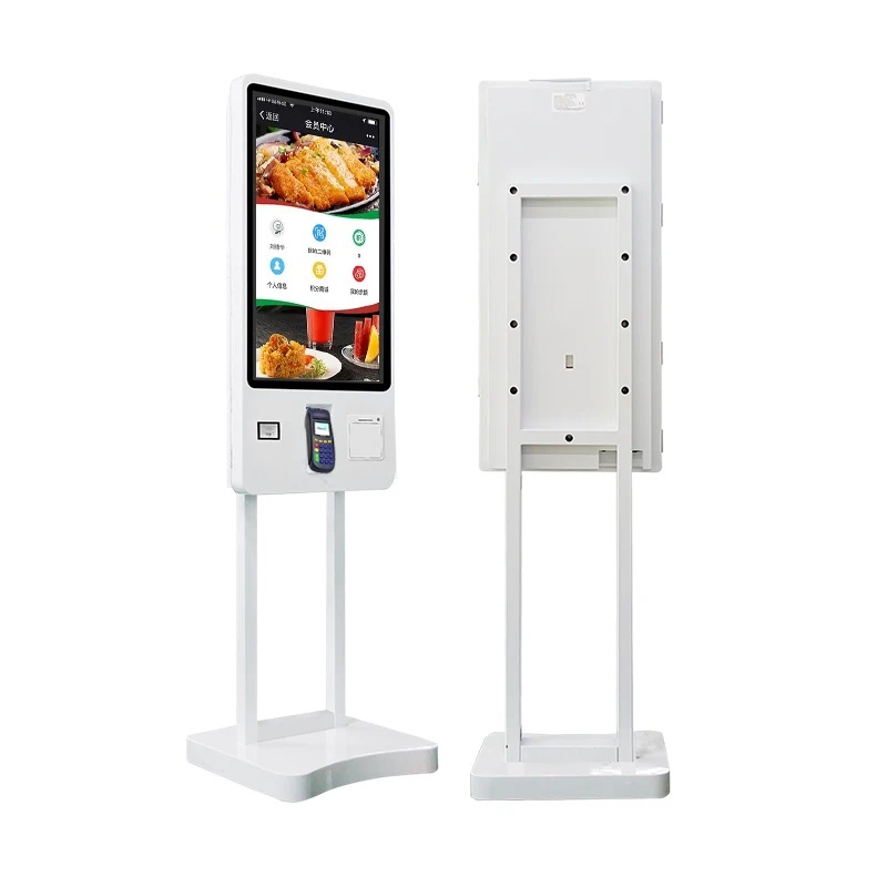 24 inch 32 inch Self Service Checkout Machine Ordering Kiosk Floor Stand Touch Screen Bill Payment Kiosk Self Service Kiosk