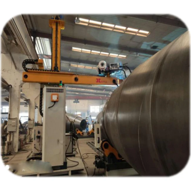 Pipe welding robotic arm pneumatic telescopic manipulator arm ring seam welding special machine