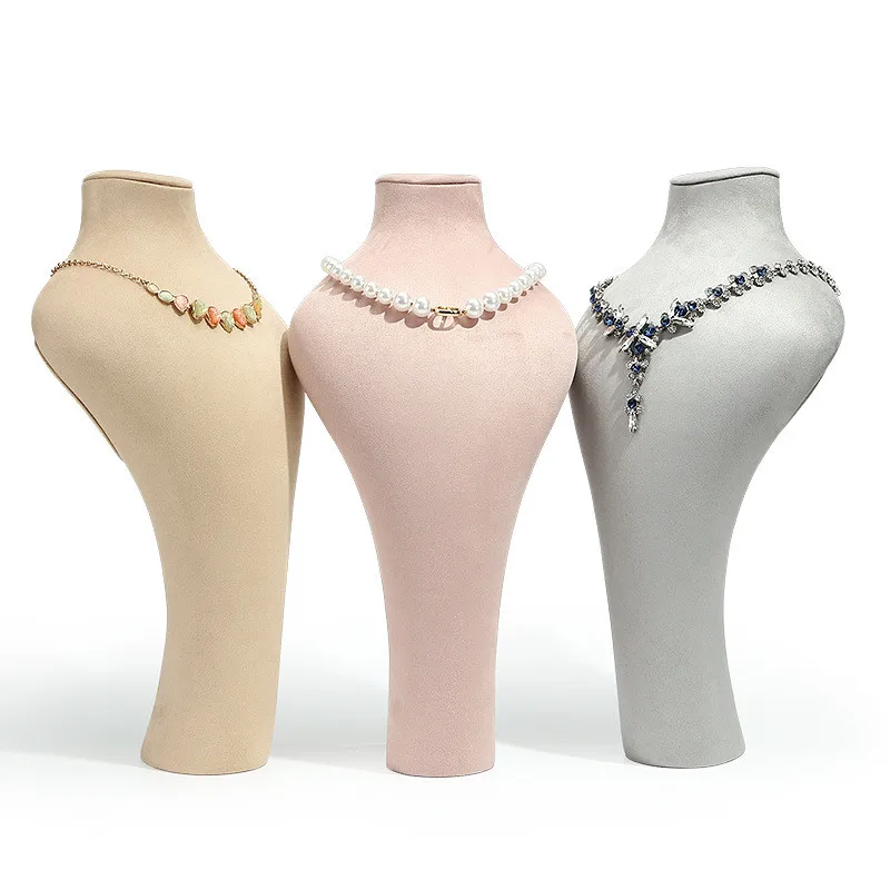 New model hot selling neck piece jewelry stand for jewelry necklace jewelry display bust form