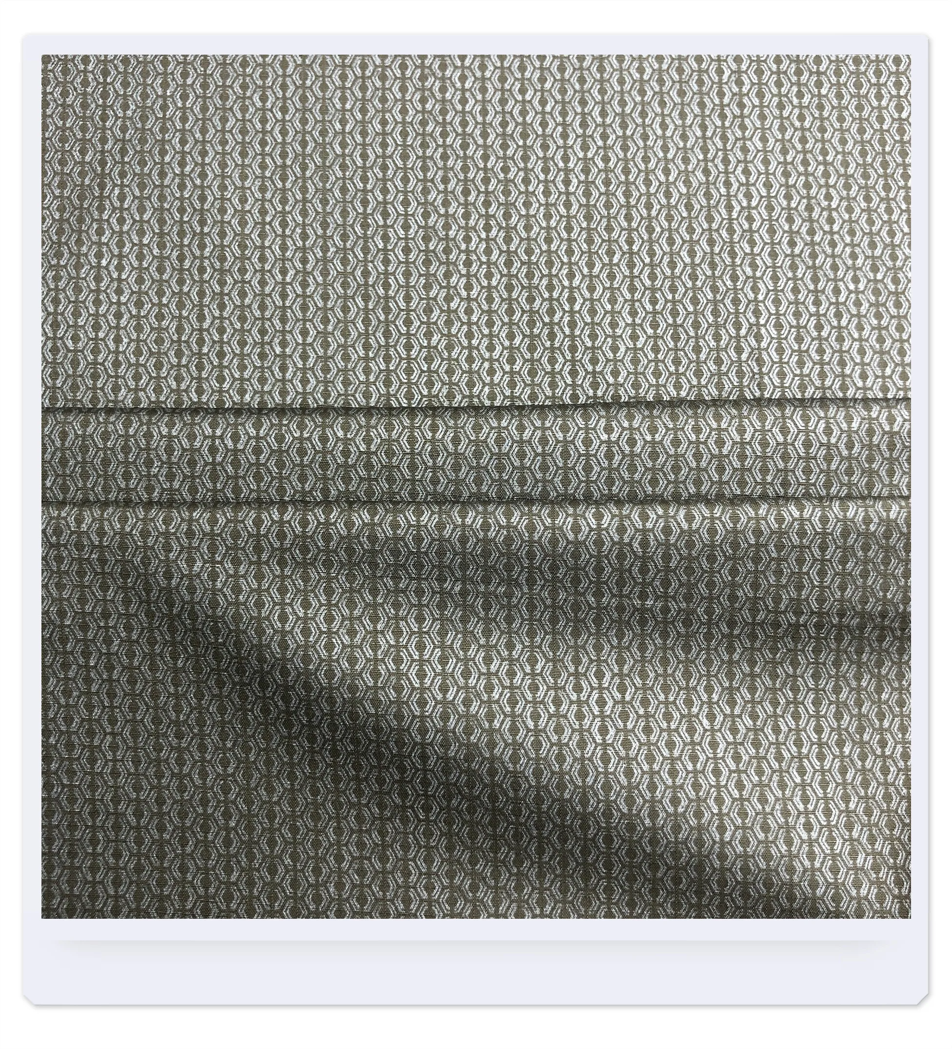 Warm and antistatic 100% polyester 300t semi Polyester pongee graphene printed fabric