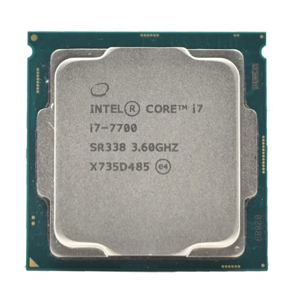 I7-7700 3,6 ГГц горячая распродажа Оптовая продажа Оригинальных Подержанные Core i7 7700 для настольный процессор