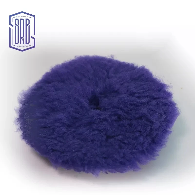 Best Selling DA Wool Buffing Pad Car Polisher Pad Cleaner Wool Cutting Pads 6 Inch