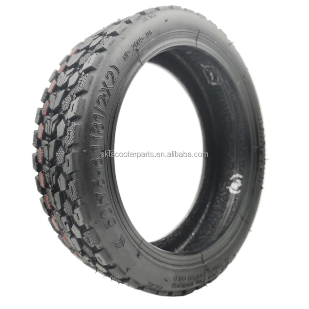 NAIPUTUN 8.5 inch off-road vacuum tire 50/75-6.1(8 1/2x2) Non-slip and explosion-proof tires for Xiaomi electric scooter