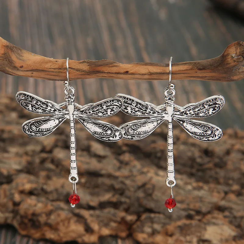 Bohemian Cute Flutter Joyfully Dragonfly Earrings