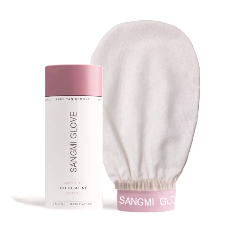 silk peeling glove silk black tanning mitt exfoliating glove original manufacturer Amazon hot sales item FBA service available