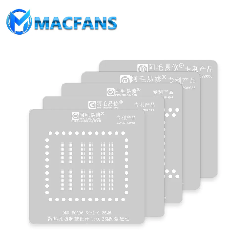 BGA Reballing Stencil for SLJ8E CD3215 337S00175 Upper BGA178 Repair Hand Tools Tin Planting Net Welding Template Steel Mesh