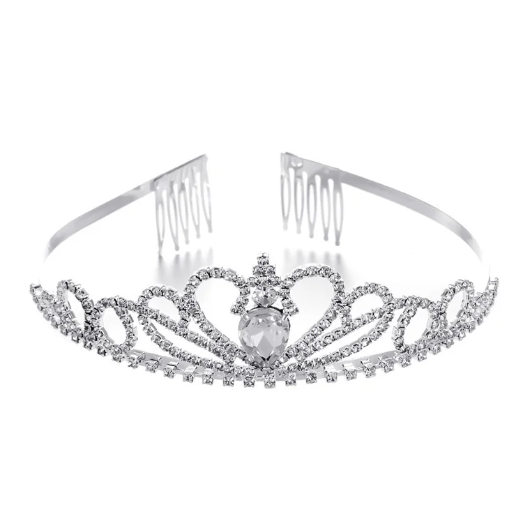Yoliyolei European Hotsale Style, Sweet Kids Crowns 10-75Th Tiaras Party Coronas Birthday Crowns/
