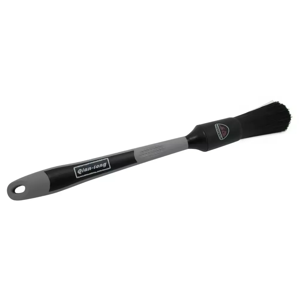 chemical resistant bristles rubber wheel care tool cleaning car detail brush