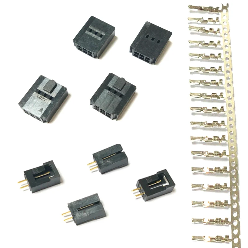 
High Quality 70107/2510 2/4/6/7 Pitch 2.54mm Male Female Housing Pin Header Crimp Terminal Molex Connector for Cable 