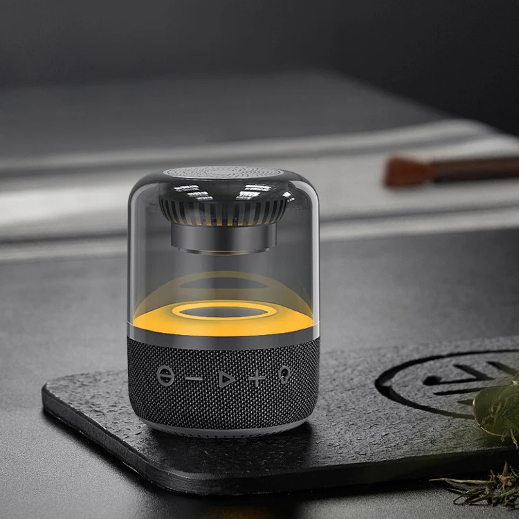 Kinscoter звуковая колонка F10 бас BT функция Портативная стерео СВЕТОДИОДНАЯ подсветка мини Беспроводная колонка