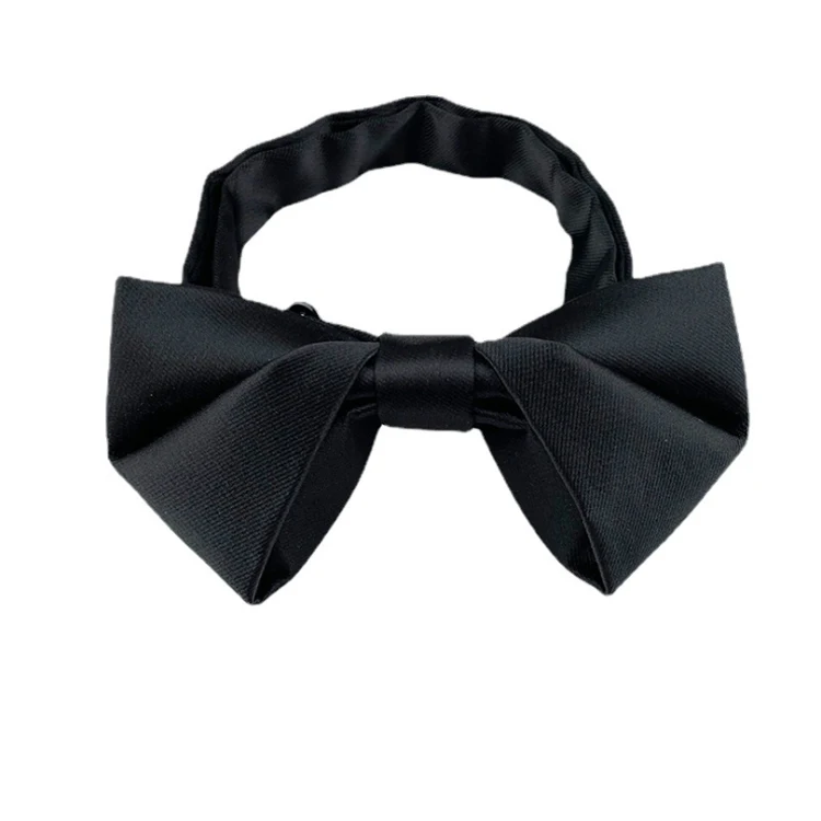 Custom Self Tie Bow Ties for Men Classic Noeud Papillon Mariage Polyester Plain Solid Kids Bow Ties